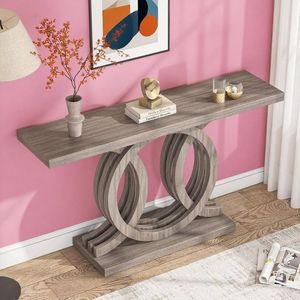Entryway <b>Console</b> <b>Table</b> for Hallway or <b>Sofa</b> Use - Product Image 1