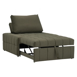 Minimalist <b>Foldable</b> Seater <b>Sofa</b> <b>Bed</b> with Metal Legs Pet-Friendly Fabric for Modern Home Living Room Apartment - Product Image 3