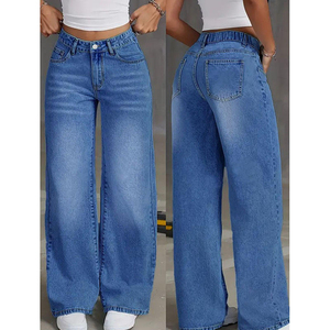 Jean en denim respirant pour homme, style urbain, été-automne, déchiré, 100 % coton, vente en gros - Product Image 4