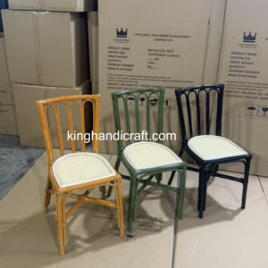 Silla Infantil de Ratán Moderna Hecha a Mano, Muebles de Alquiler para Bodas al Aire Libre, Eventos, Fiestas, Cumpleaños, Fotografía y Decoración - Product Image 2