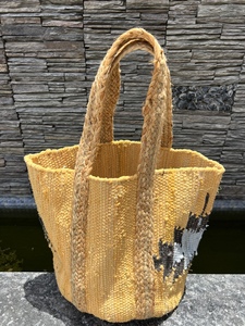 2026 Summer Bohemian Style Handmade Jute <b>Basket</b> <b>Bag</b> High Quality Women's Beach Messenger <b>Bag</b> Wholesale - Product Image 6