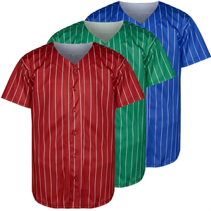 Camiseta de Béisbol Unisex de Manga Corta con Diseño de Salpicaduras de Pintura, Cierre de Botones, Transpirable, de Poliéster, para Adultos - Product Image 2