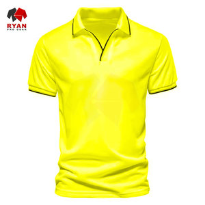 เสื้อโปโลแบบสวมหัวสำหรับผู้ชาย ดีไซน์พิเศษจาก Ryan Pro Gear พร้อมแผงโลโก้ที่ออกแบบเองได้ - Product Image 6