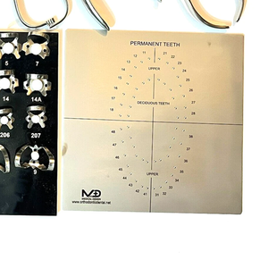 Rubber dam kit <b>frame</b> punch plier <b>clamps</b> forceps dental endodontics instrument 36 pcs german Surgery Kit Dentistry by Dentavex - Product Image 3