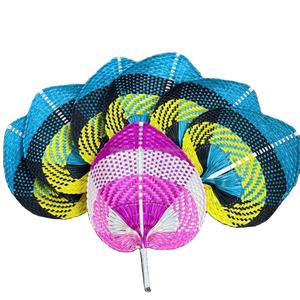 Handfan en bambou Produit éco-conscient fabriqué à partir de bambou et de tissu au Vietnam pour la décoration de cadeaux ou un usage quotidien - Product Image 1