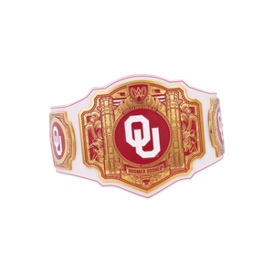 Oklahoma Sooners Championship Belt Customizable Wrestling Belt High Quality Collectible Sports Title Belt for Fans - Product Image 6