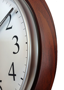 Luxury Wooden <b>Wall</b> <b>Clock</b> Handmade Rustic Wood <b>Wall</b> <b>Decor</b> <b>Clock</b> Silent Movement for Living Room Bedroom Office and Gift Use - Product Image 3