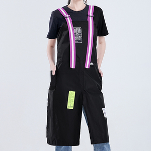 Tablier unisexe sans manches en toile de polyester multi-poches réglable pour le travail, la cuisine, la pâtisserie, le jardinage, personnalisable - Product Image 2