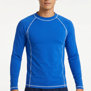 Rashguard BJJ MMA Garçon Manches Longues Compression Séchage Rapide UPF50+ Étanche Spandex Anti-Déchirure pour No-Gi Grappling Sparring - Product Image 2