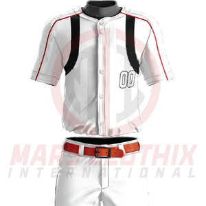 OEM Services Latest Design Team Wear Baseball Uniform Factory Made Wholesale Prices Baseball Uniform For Unisex - Product Image 5