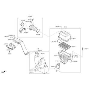 Repuestos y Accesorios para Autos y Camionetas Kona Nuevos 28110J9250 - Product Image 1