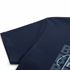 เสื้อยืดคอกลมแขนสั้นทรงปกติผ้าฝ้าย 100% พิมพ์ลายแบบเรียบง่าย เป็นมิตรกับสิ่งแวดล้อม สไตล์ลำลองสำหรับผู้ชาย น้ำหนัก 240 กรัม แบบสั่งทำ - Product Image 2