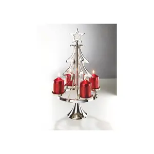 Handmade <b>Tall</b> Candle Holder for Wedding Stage Arrangement Modern Gold Candle Holder for and Office Decoration by Zahid Exports - Product Image 4