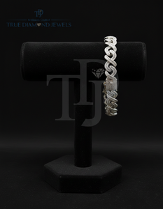 Luxury Diamond <b>Bracelet</b> 14KT Gold Cuban Link VS1 VS2 H-I Color 10KT Gold Option Iced Out Heavy Hip Hop Designer Jewelry - Product Image 4