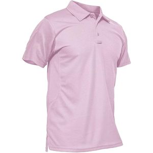 Chemises décontractées pour hommes de haute qualité avec logo personnalisé, élégantes, respirantes, à séchage rapide, motif uni, tricotées 100 % coton, manches courtes, collection 2026 - Product Image 1