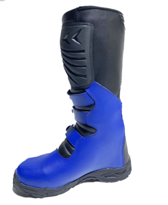 Botas de Motocicleta de Cuero Genuino hasta la Rodilla, Impermeables, Transpirables, con Cierre de Cremallera, Unisex, de Alta Calidad, para Verano/Invierno - Product Image 6