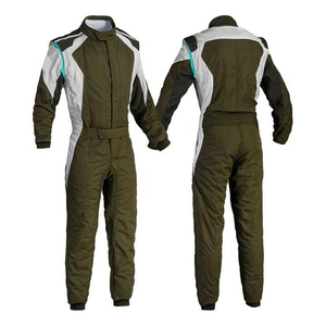 Overol de Trabajo para Hombre, Color Verde Oliva, Resistente, de Poliéster, Manga Larga, Transpirable, Cómodo, Uniforme Industrial para Construcción - Product Image 1