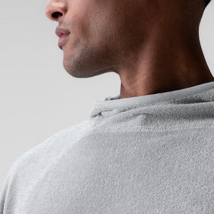 Survêtements personnalisés pour hommes et femmes, sweats à capuche épais 500 GSM 350 GSM en molleton polyester/coton brodé, et shorts amples - Product Image 4