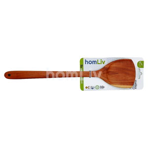 Natural Teak Wood Spatula Sustainable Food Safe No Paint and Varnish Halal Customized Kitchen Sustainable Material Teak Wooden - Product Image 2