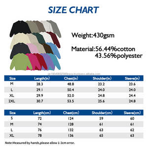 Sudaderas de hombre con logotipo personalizado al por mayor de 430G, sudaderas lisas en blanco de gran tamaño con hombros caídos, ropa de calle informal, Sudaderas con cuello redondo para hombre - Product Image 3