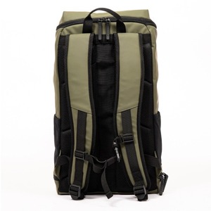 Green GRS Leather fashionable casual laptop <b>backpack</b> travel <b>computer</b> <b>backpack</b> - Product Image 4
