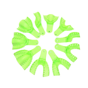 Bandeja de Impresión Dental de Plástico Autoclavable, Reutilizable, de Grado Médico, Perforada, Proveedor a Granel de la INDIA - Product Image 3