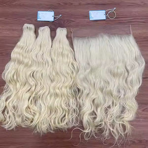 Extensiones de Cabello Humano Ondulado Rubio 613 al Por Mayor, Paquetes de Cabello Virgen Vietnamita, Sin Enredos, Sin Caída - Product Image 6