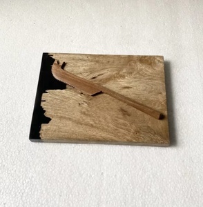 Ensemble de planche à fromage Offres Spéciales en acacia Planche à fromage en bois Planche à fromage ronde Charcuterie Bambou Espace de Noël Affaires - Product Image 4