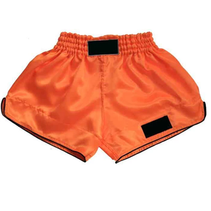 Unisex Pink Satin Mid Waist <b>Shorts</b> with Black <b>Ruched</b> Elastic Waistband Casual Breathable Eco-Friendly Quick Dry Front Logo - Product Image 4