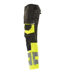 Customised Safety <b>Work</b> wear Pants Working Trousers Multi Pockets Breathable <b>Waterproof</b> Hi Vis Reflective Security Pants - Product Image 2