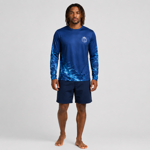 Chemise de pêche pour hommes, dotée d'un tissu léger à séchage rapide, protection UV, confort respirant et design fonctionnel pour - Product Image 1