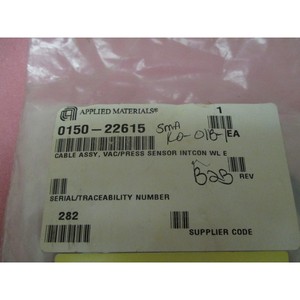 สายเคเบิล NEW AMAT 0150-22615 สำหรับเซ็นเซอร์วัดแรงดัน/แรงกด - อุปกรณ์และอะไหล่เซมิคอนดักเตอร์ระดับโลกที่เชื่อถือได้ - Product Image 1