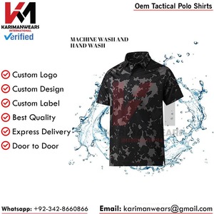 เสื้อโปโลแทคติคอล รับผลิตโลโก้ตามสั่ง ผู้ผลิต OEM ระบายเหงื่อได้ดี ชุดยูนิฟอร์ม ขายส่ง ผู้ส่งออก - Product Image 6