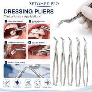 Zetomed Pro HD Mirror #5 Dental Mirror Head – <b>Single</b>-Sided & Double-Sided | Cone <b>Socket</b> & EU Simple Stem - Product Image 2