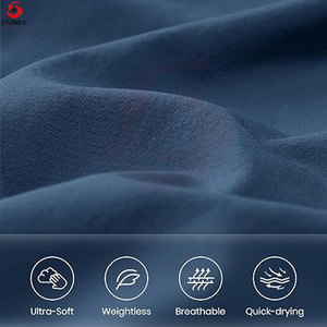 Shorts de course athlétiques pour femmes en tissu à mémoire de forme, respirants, séchage rapide, taille mi-haute élastique, polyester/coton pour l'entraînement physique - Product Image 5