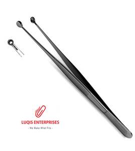 Pinzas de tejido Selman de mandíbulas redondas con dientes, instrumento quirúrgico de acero inoxidable, pinzas médicas de precisión - Product Image 4