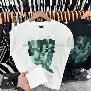 Bangladesh Made Drop Shoulder T Shirts High Quality Cotton Unisex <b>Plain</b> Tees Factory Surplus Stock Clearance Bulk Sale <b>Tshirts</b> - Product Image 3