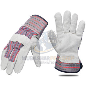 Guantes de Trabajo Canadienses de Cuero Resistente para Uso Industrial y Comodidad - Product Image 4