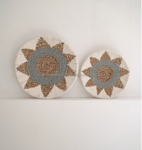 Artesanía de Vietnam, Decoración de Pared de Mimbre, Cesta de Pared Tejida - Product Image 1