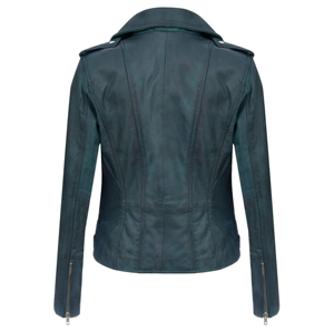 Leather Jacket Women Style Women's Leather Jacket <b>Genuine</b> Cow Leather Jacket For Women - Product Image 3