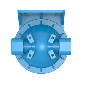 Boîtier 20 pouces à double joint torique, qualité supérieure, étanche, aspect bleu actif, modèle Unik, filetage 1/2 et 1 pouce, produit de fixation murale - Product Image 4