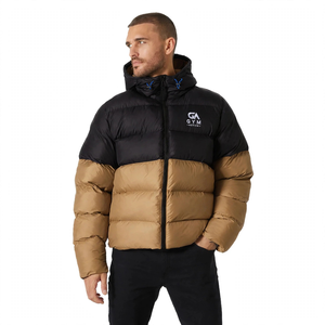 Veste de sport pour homme GYM Active, de haute qualité, respirante, imperméable, coupe-vent, pour l'hiver, personnalisable, doublée de polaire et de laine - Product Image 1