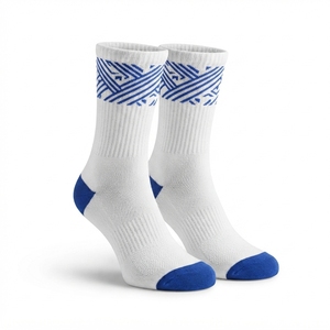 Chaussettes de sport noires et rouges pour hommes, tricotées, respirantes, pour l'été, usage décontracté, prix de gros - Product Image 5