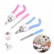 Professional Dog & Cat Nail <b>Clipper</b> Set with Safety Guard and File Pink Blue Stainless Steel <b>Pet</b> Grooming Tool - Product Image 3