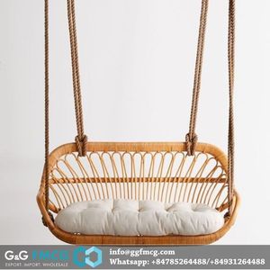Altalena in rattan di alta qualità, giardino, decorazione del balcone, sedia a nido d'uccello a buon mercato realizzata in Vietnam - Product Image 4