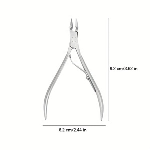 Sharp Edge Nail Clipper Cuticle Nipper Manicure Pedicure <b>Tool</b> for Dead Skin <b>Removal</b> Ergonomic Beauty Care Instrument - Product Image 6