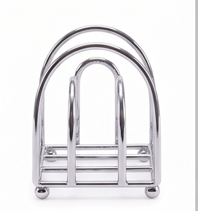 Porta Servilletas de Acero Inoxidable Hecho a Mano con Acabado Pulido Espejo, Perfecto como Accesorio Elegante para Mesa y Organización - Product Image 2