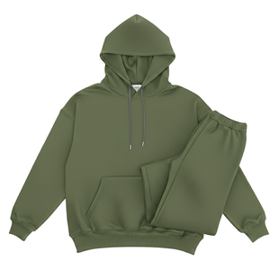 Ensemble de survêtement sportif décontracté deux pièces pour homme, sweat à capuche et pantalon de jogging personnalisés de qualité supérieure, toutes saisons, fournisseur - Product Image 3