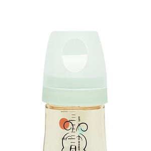 Bobdog Bebe-Chuchu Biberón Menta 180ml Anti Cólicos Sin BPA Cuello Ancho Fácil Agarre Tapa Fácil de Abrir Transparente 0 Meses - Product Image 3