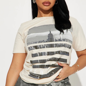 T-shirt de sport décontracté à manches courtes pour femme, idéal pour la course en extérieur, le yoga et le fitness – Vente en gros - Product Image 3